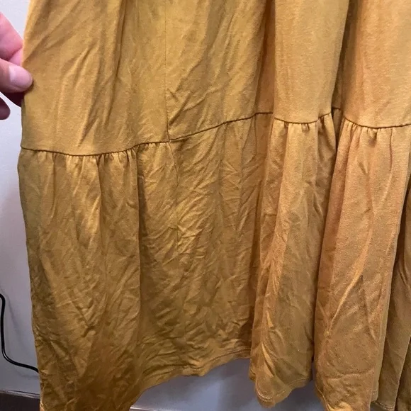 Three Bird Nest Mustard Maxi Dress size‎ medium - Picture 10 of 10